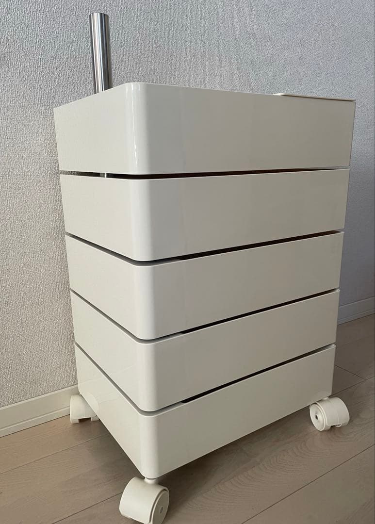 smoo uni キャスター付きワゴン 5段収納