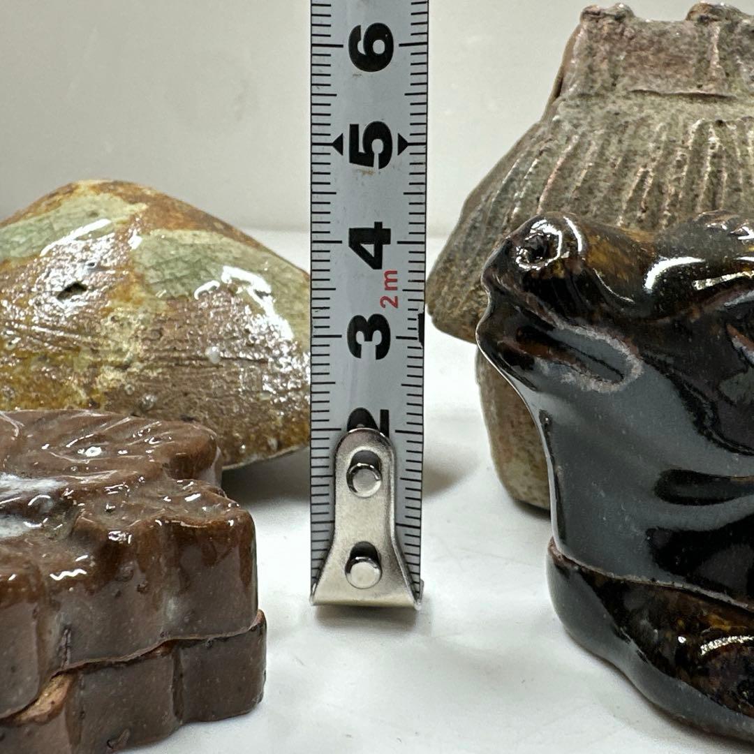 江戸時代　蓋物　香合　螺鈿　東な7-0415①