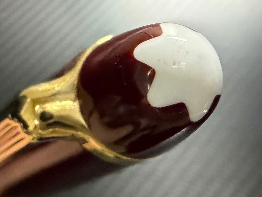 未使用に近い モンブラン 144 ボルドー 中白 F 細字 万年筆