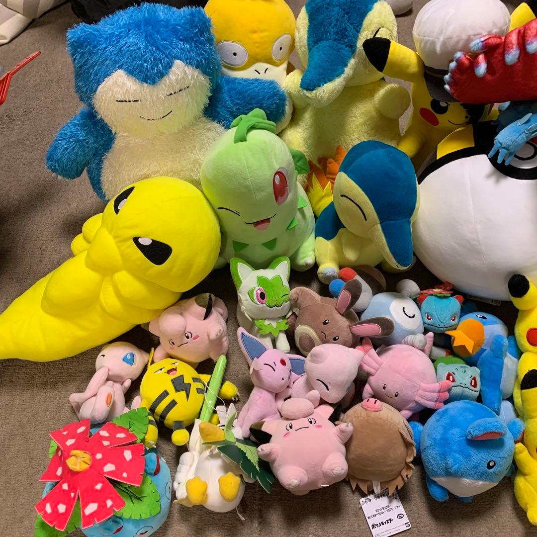 ポケモンぬいぐるみ　まとめ売り　セット　大量　ポケットモンスター