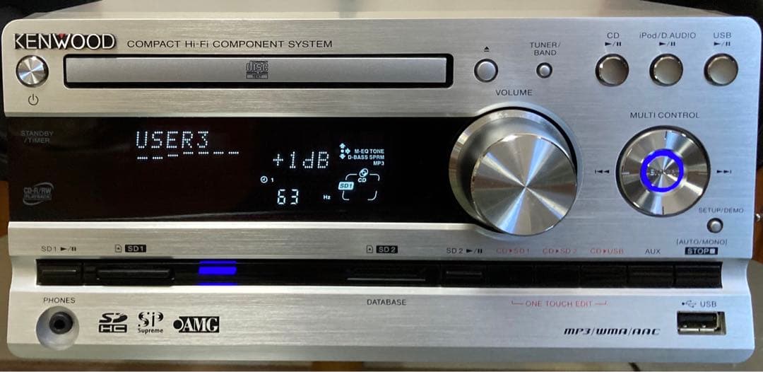 ケンウッドHi-Fi コンポRD-UDE77【銘機 T.kIMURA