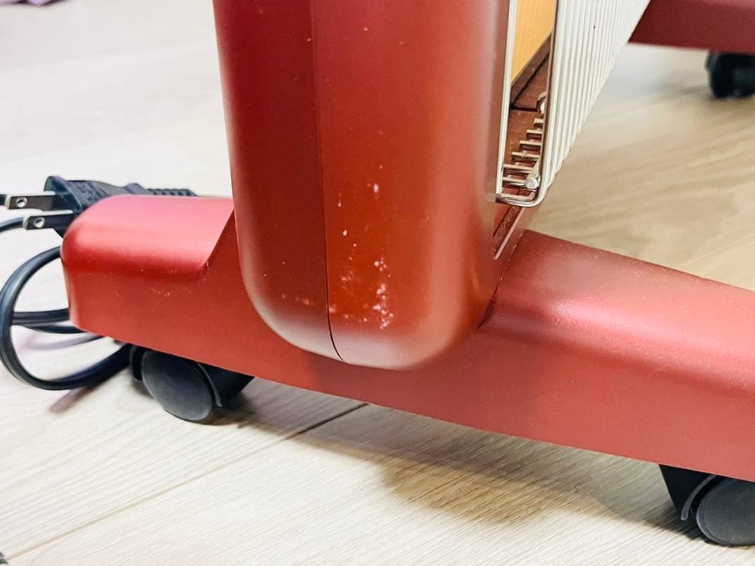 遠赤外線暖房機 サンルミエ タイマー付 E800L-TM レッド