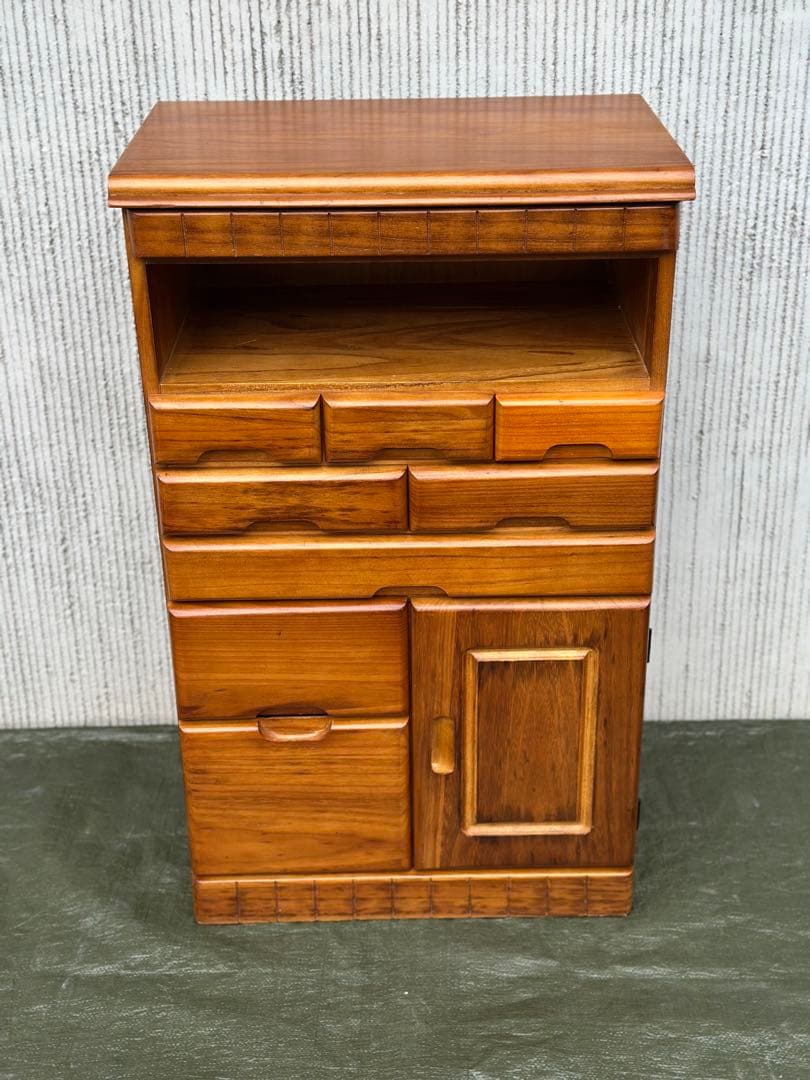 【オープンチェスト】木製　収納　花台　収納棚　電話台　インテリア◎