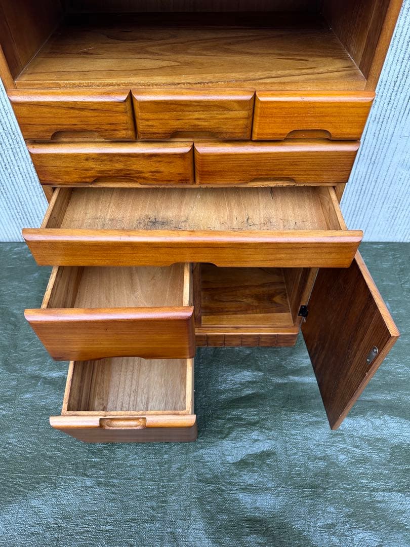 【オープンチェスト】木製　収納　花台　収納棚　電話台　インテリア◎