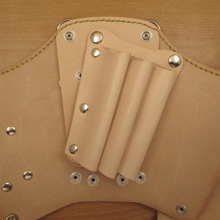 ☆特別価格☆　ヌメ革ナチュラル　５丁差し　 シザーケース　SCY-124/NA1