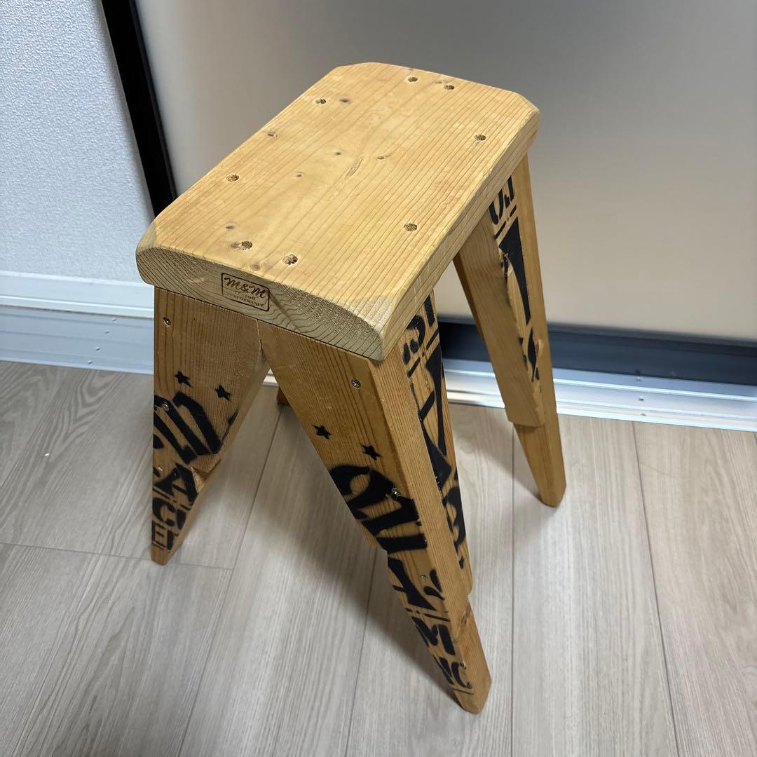 m&m custom performance furniture 角スツール小
