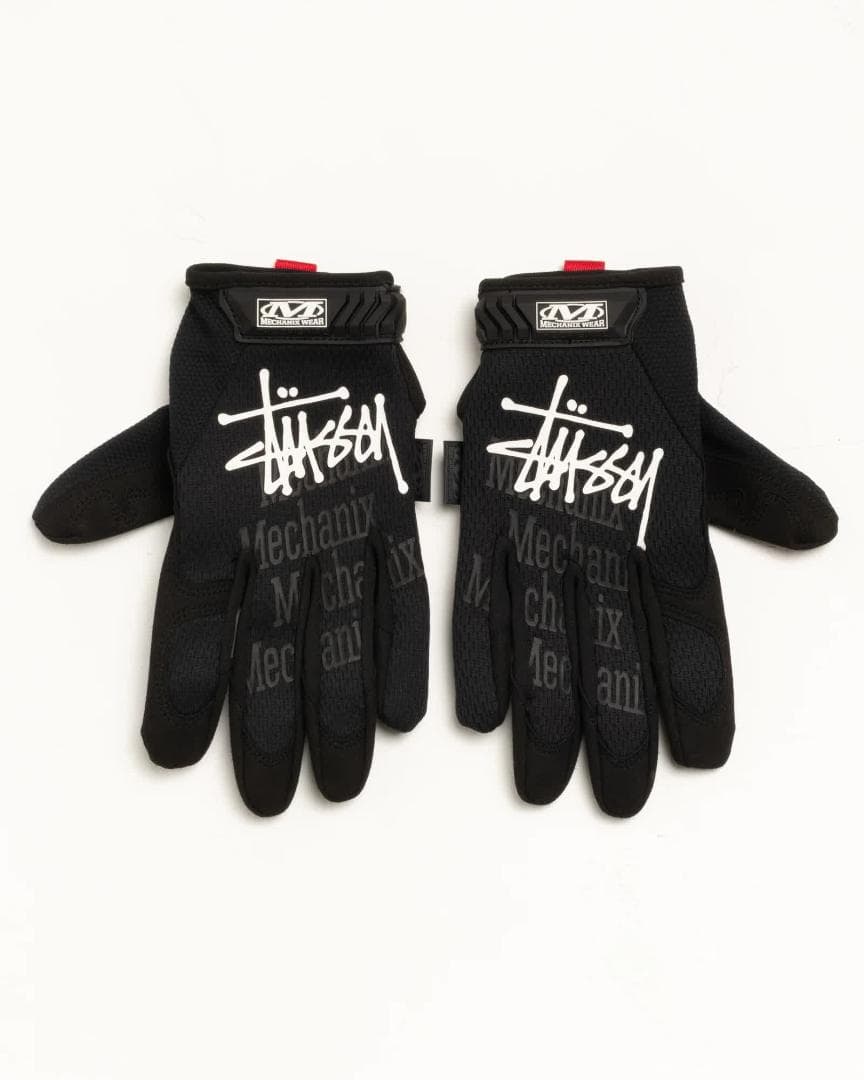 STUSSY MECHANIX GLOVES (L) ステッカー付き