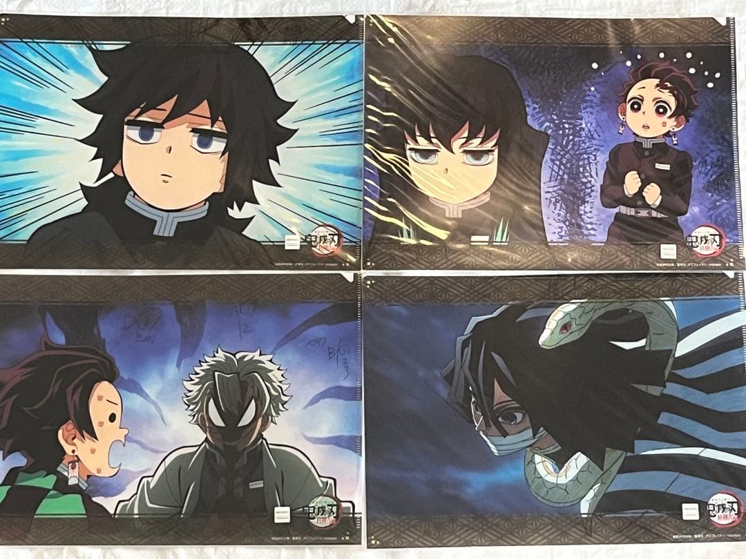 鬼滅の刃 柱稽古編 ダイニング お楽しみくじ クリアファイル まとめ売り