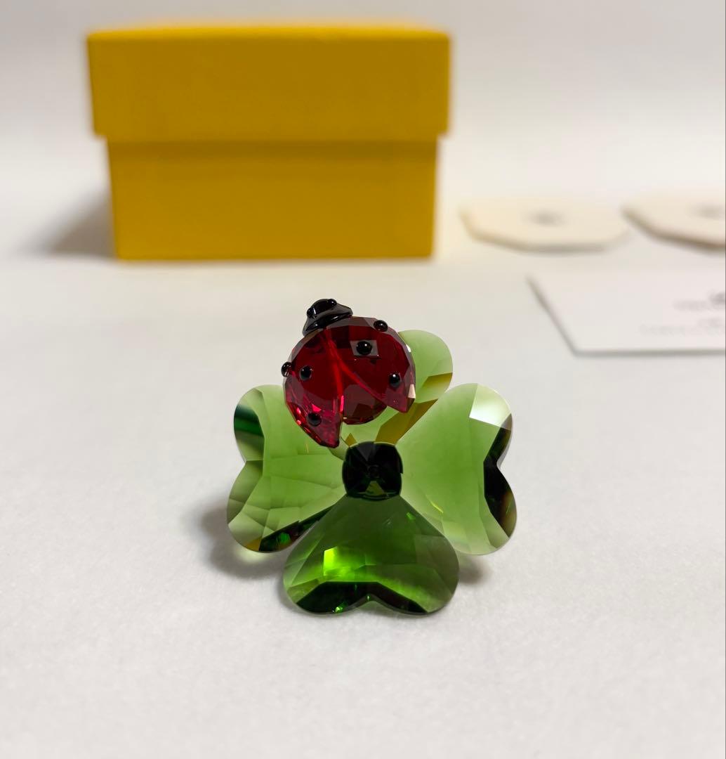 スワロフスキー SWAROVSKI Idylliaレディーバグ＆クローバー