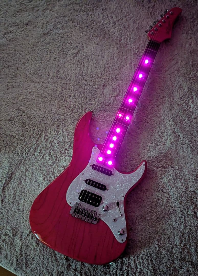 VELLMOR 指板 LEDギター 国産 オーダーメイド