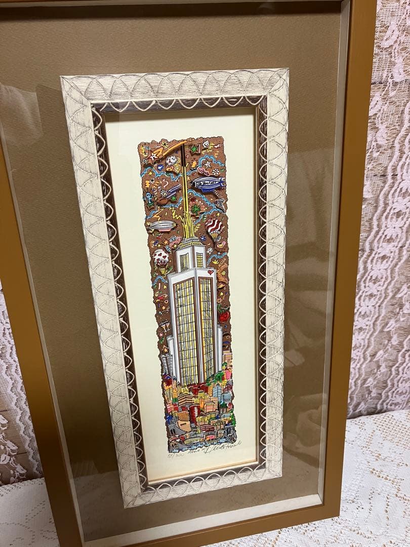 ジェームスリジィAbove NYC シルクスクリーン 89/300