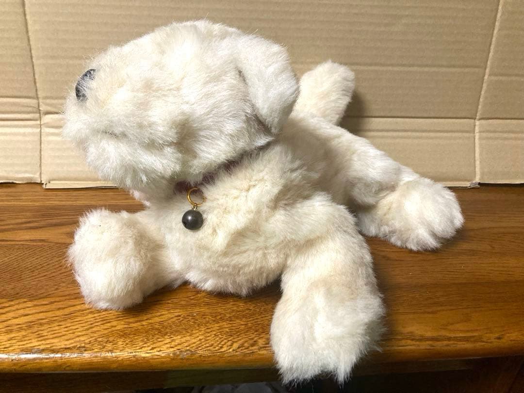 希少 80年代 ビンテージ 犬 イヌ ワンちゃん ぬいぐるみ レトロ 当時物