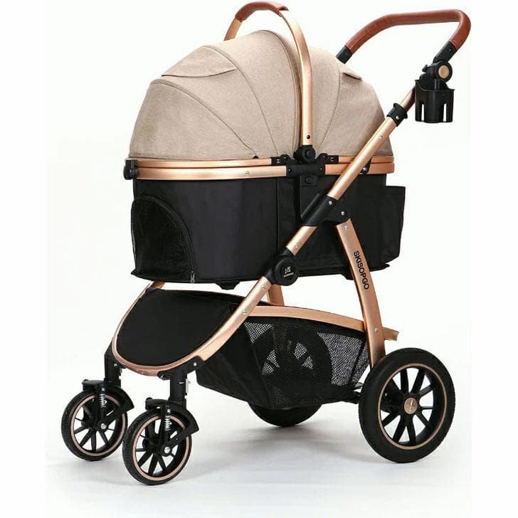 SKISOPGO ペットカート ベージュ 新品未開封 aEEJ7t3gC-yx