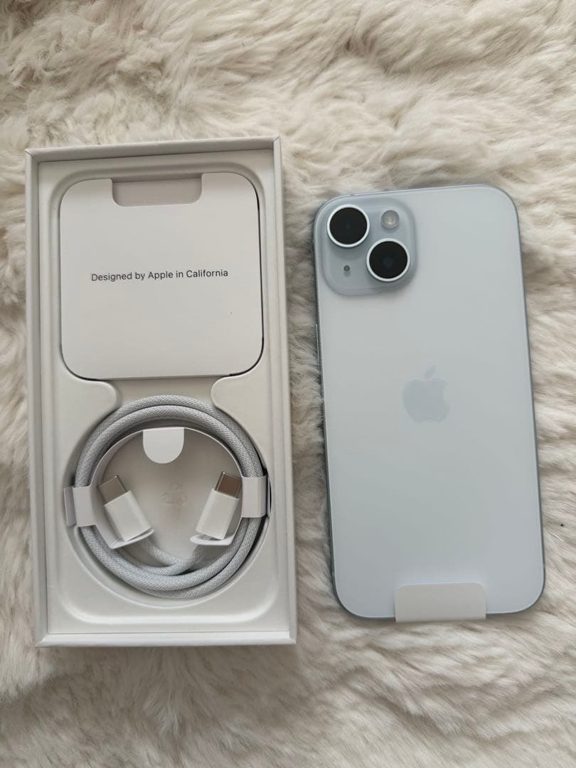 iPhone15 128GB ブルー 新品未使用