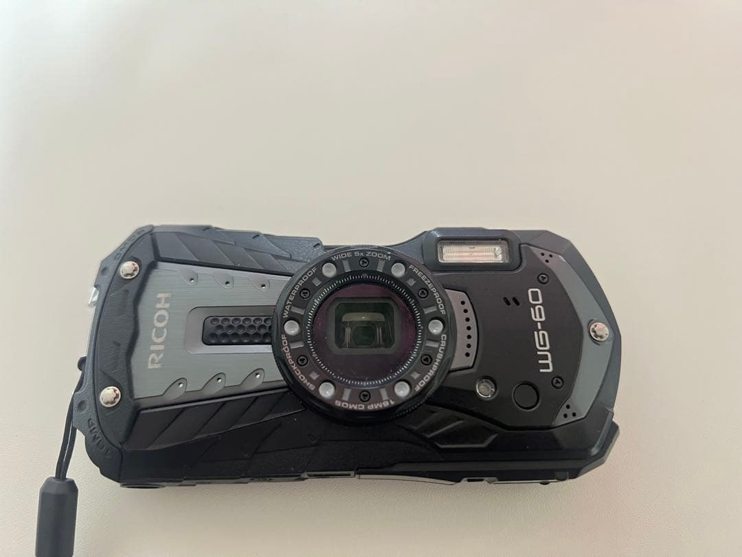 RICOH WG-60 ブラック 防水カメラ
