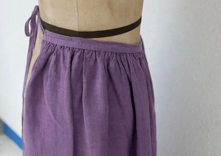 フランスアンティークエプロン