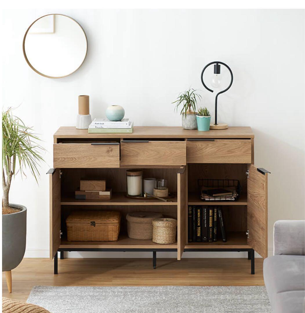 【値下げ】LOWYA ロウヤ シェルフ キャビネット チェスト 収納棚　美品