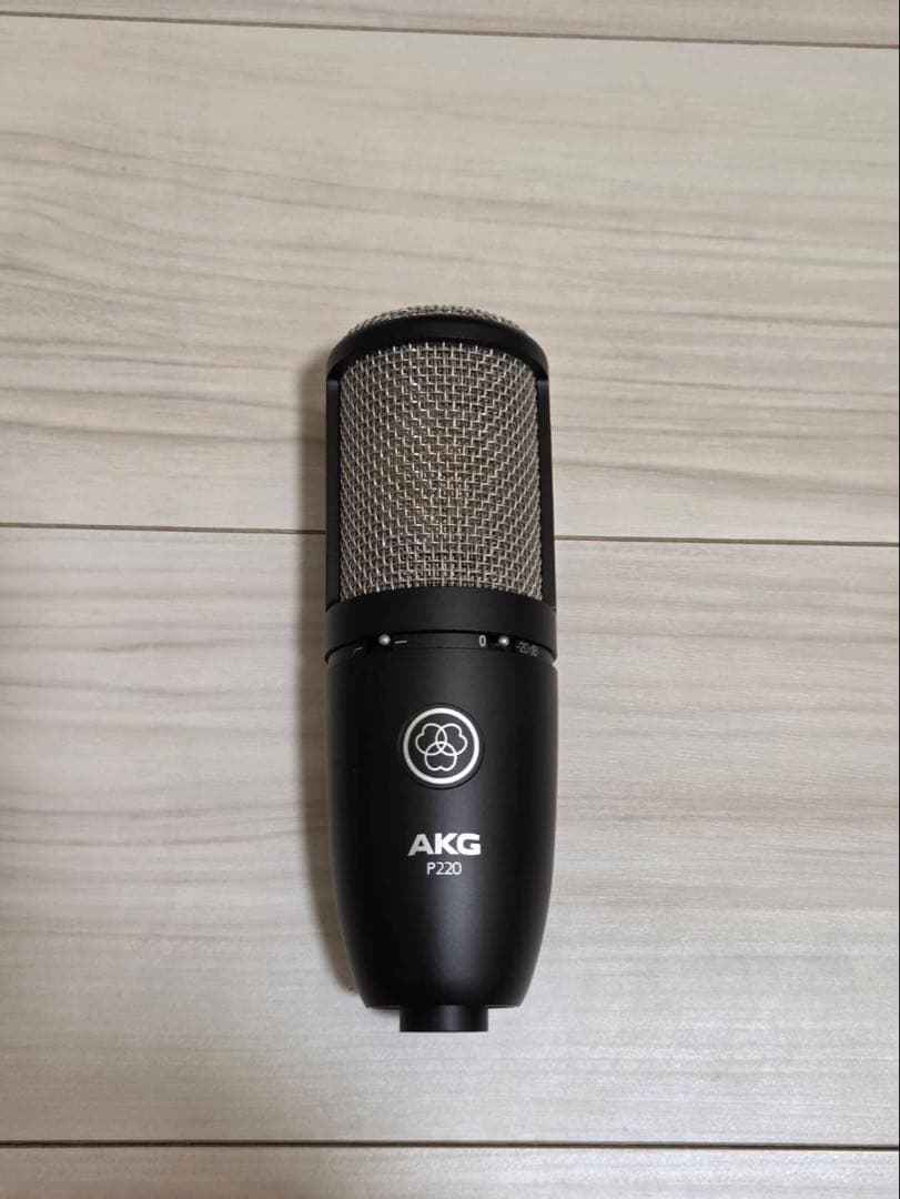 AKG P220 美品 動作確認済み コンデンサーマイク
