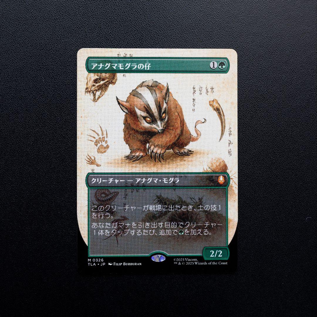 MTG アナグマモグラの仔 ボーダーレス