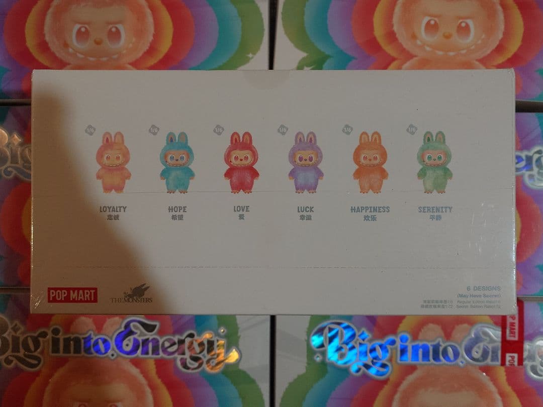 POPMART Big into Energ ラブブ 10アソート シュリンク付