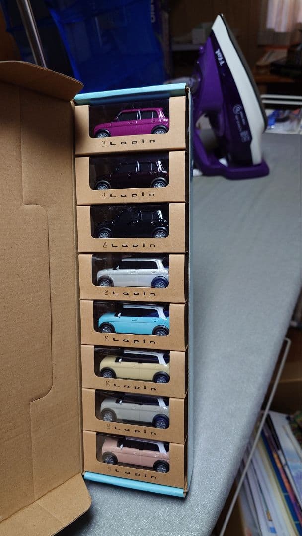 ラパン Lapin ミニカー 8台セット スズキ