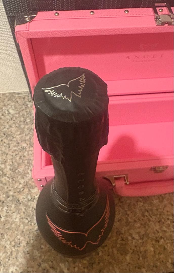 Angel Champagne シャンパン ピンク 専用ケース付き