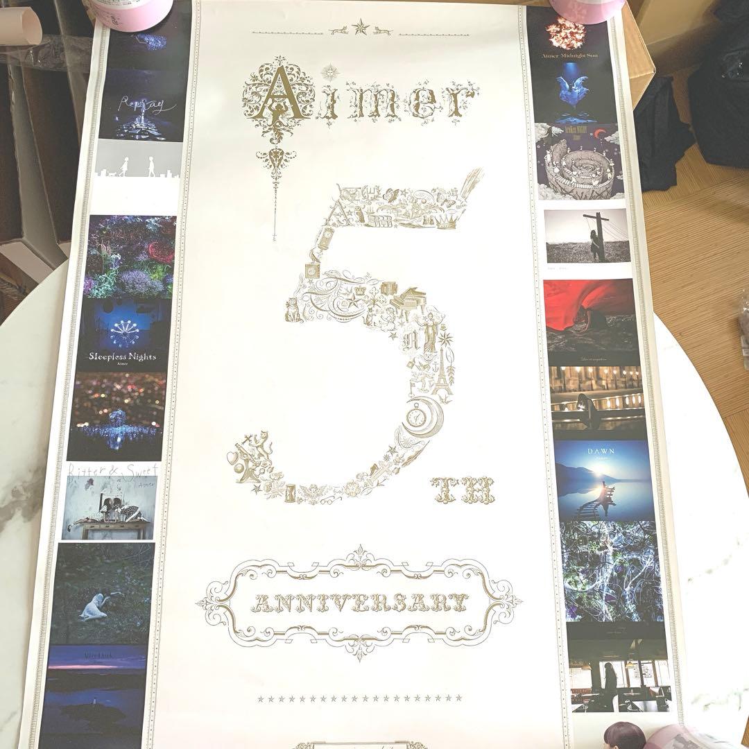 Aimer　5周年記念ポスター
