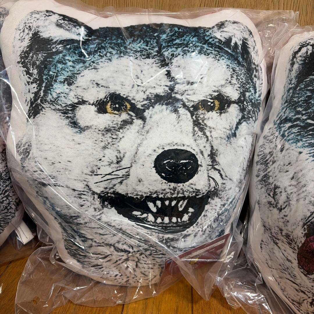 一番くじ　MAN WITH A MISSION D賞　フェイスクッション　F賞