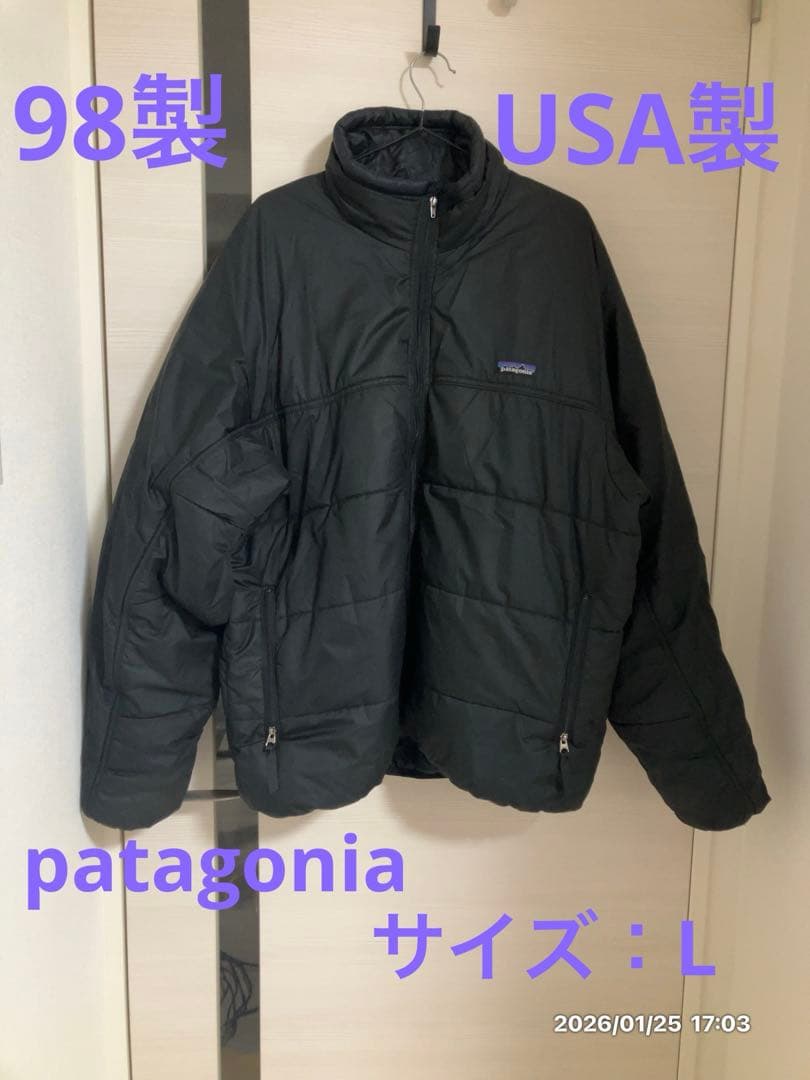 中古美品　98年製 USA製　patagonia ファイヤーボールジャケット　L