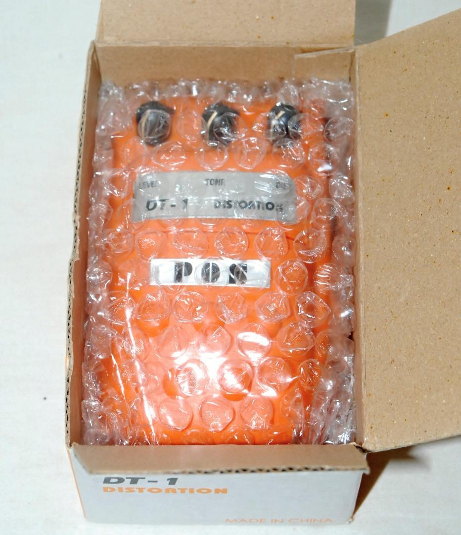 未使用品 POS DT-1 ディストーションエフェクター 説明書付き コレクター