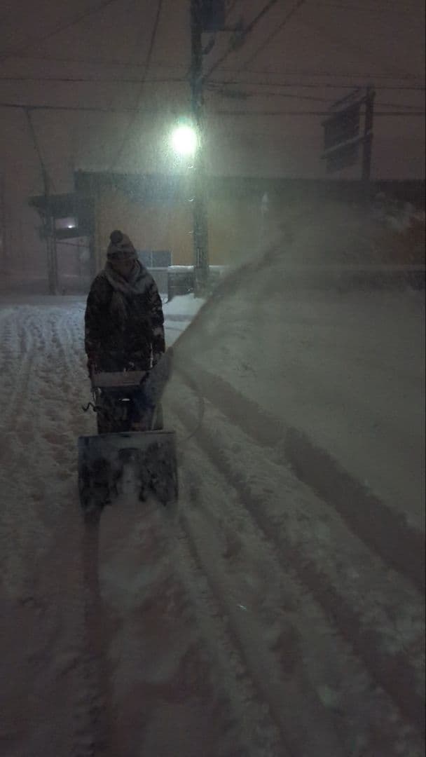 YAMAHA　除雪機　YSM555 兵庫県丹波市より