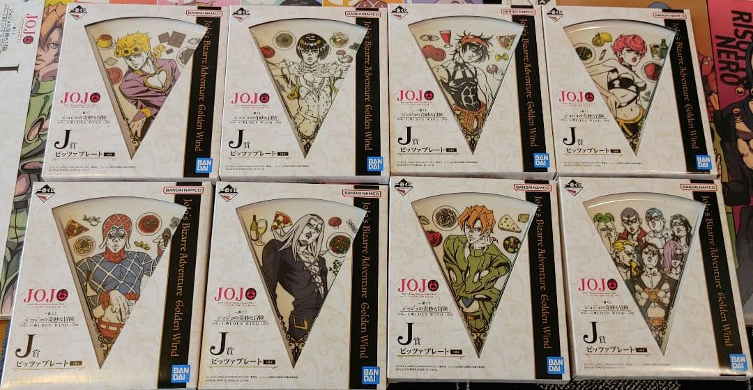 【JOJO ジョジョ】黄金の風  一番くじセット