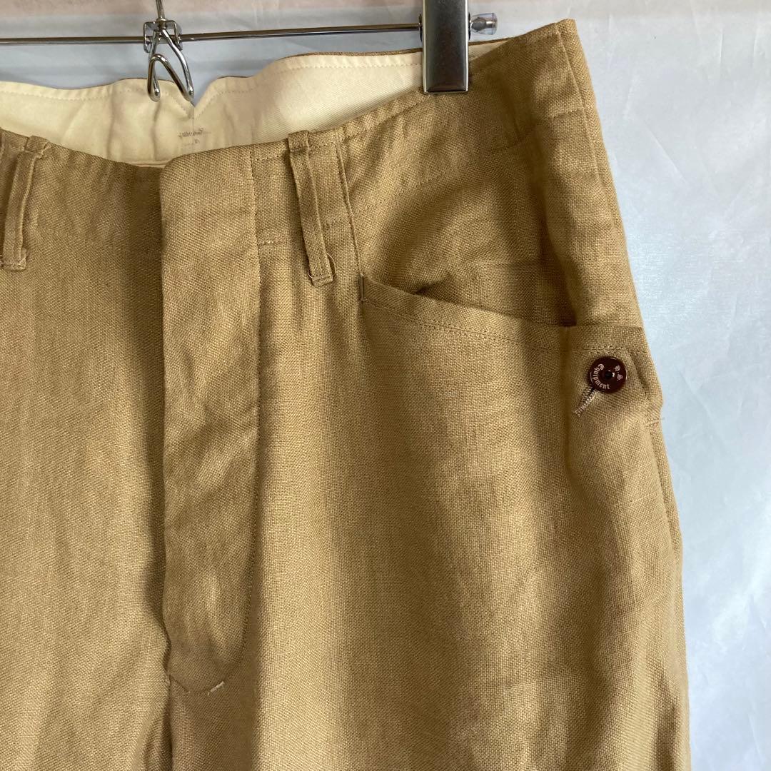 HAVERSACK H.S Equipment リネン パンツ サイズ1