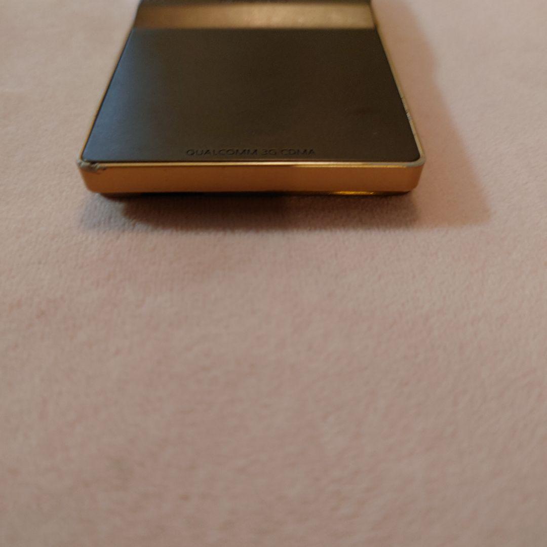 美品 W55T au ゴールド