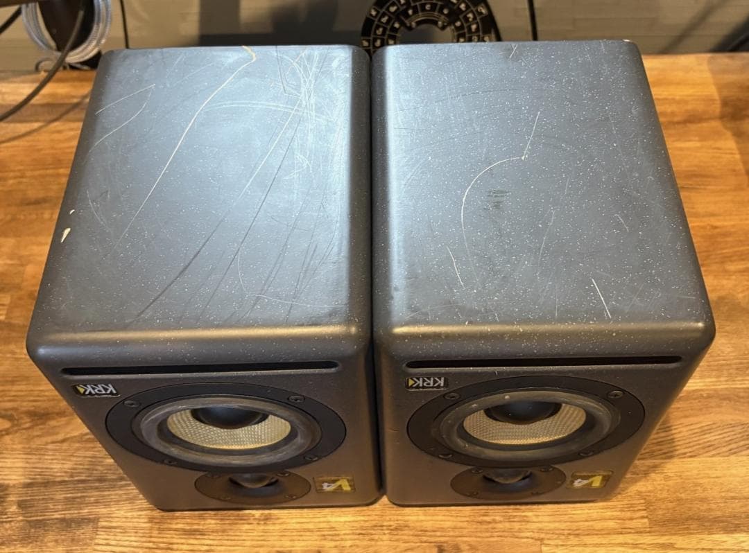 【ジャンク】KRK V4 series2 スタジオモニタースピーカー (ペア)