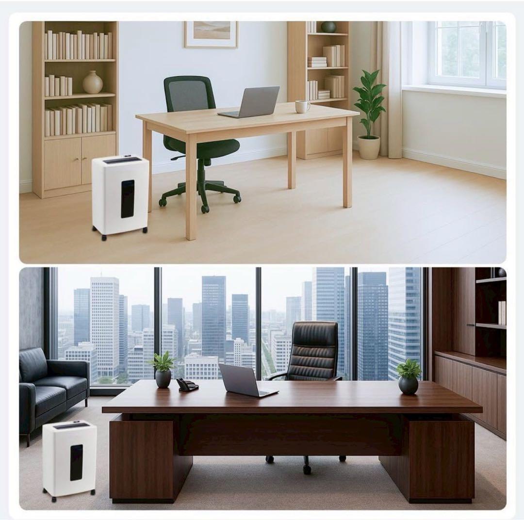 シュレッダー 電動 家庭用 静音: 業務用 マイクロカット マイクロクロスカット