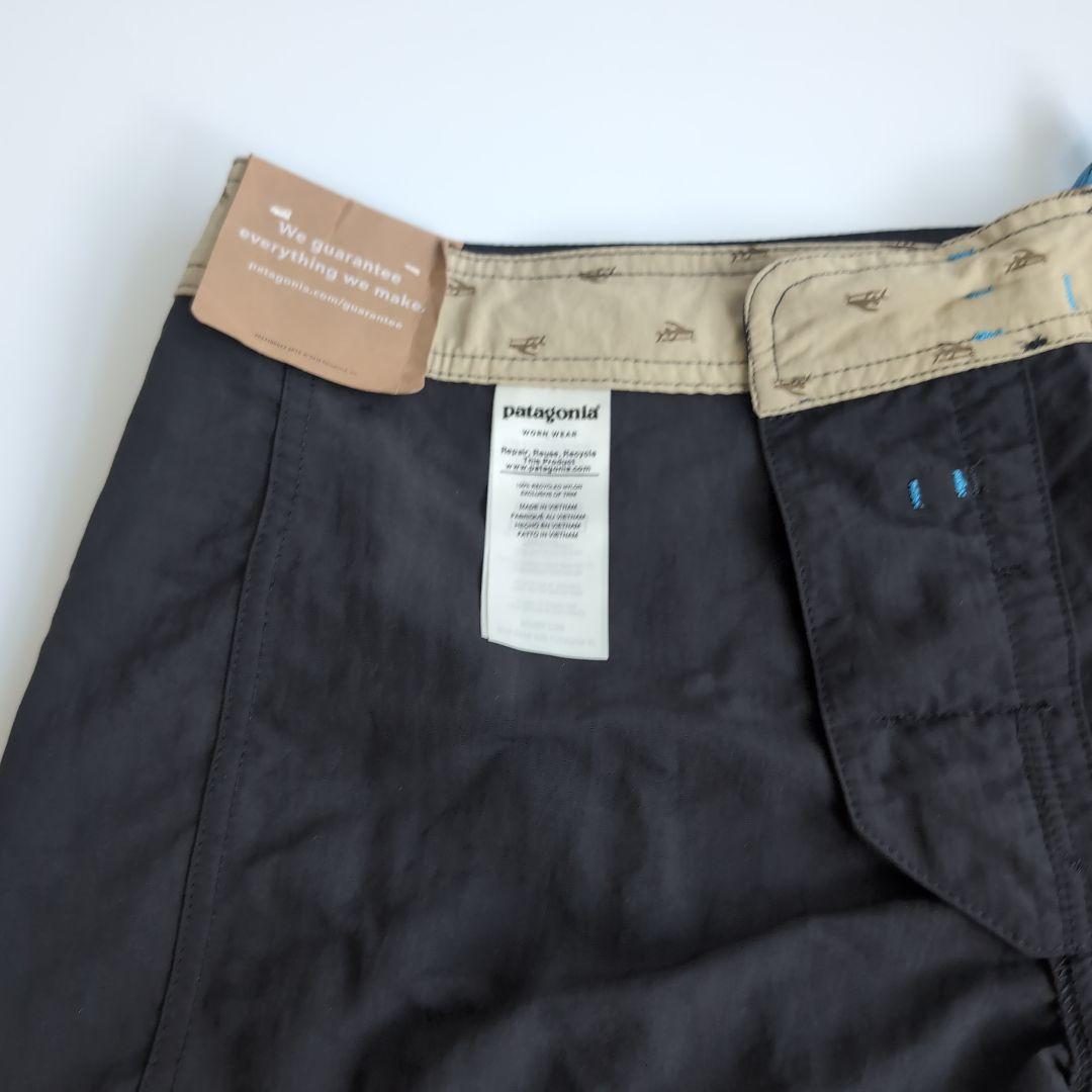 Patagonia メンズ 28 波タグ XS ウェーブフェアラーボードショーツ