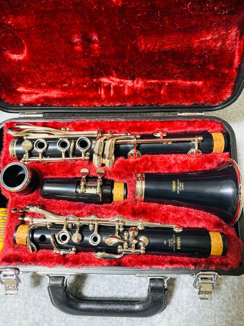 美品 YAMAHA YCL-252 ヤマハ クラリネット ハードケース付き