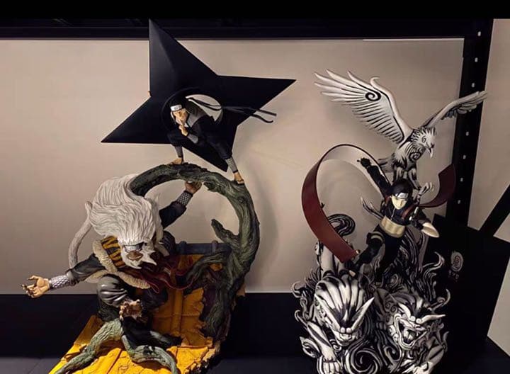 NARUTO ナルト 猿飛ヒルゼン ガレージキット ガレキ スタチュー③