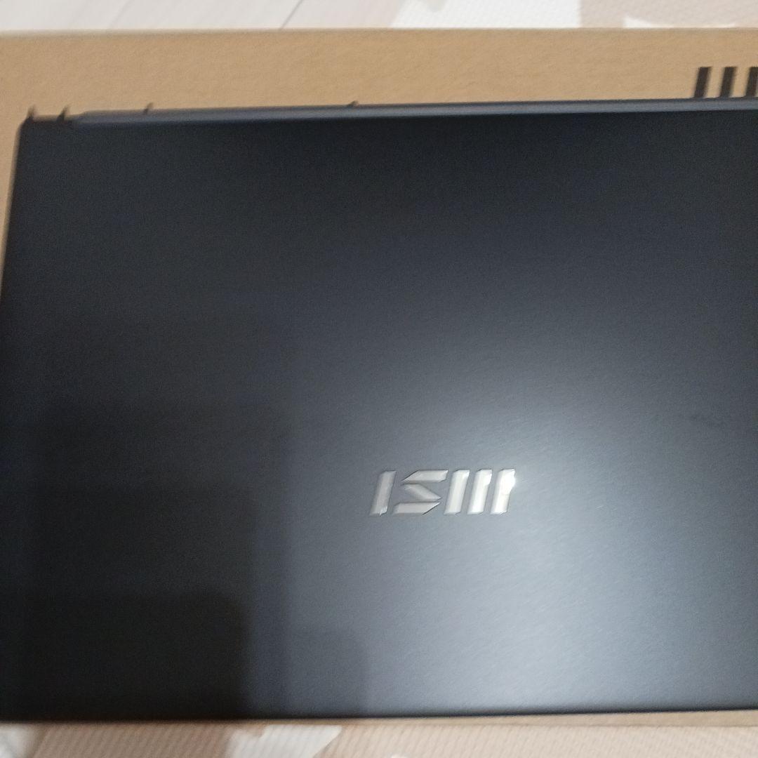 MSI ノートパソコン 14型 中古 難有り 黒