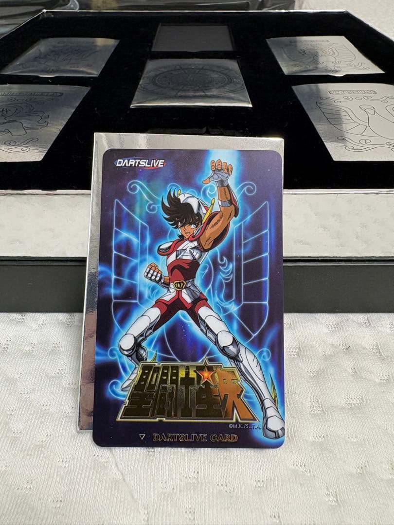 【新品未使用品】ダーツライブカード　聖闘士星矢　香港限定品(いわんこふ)
