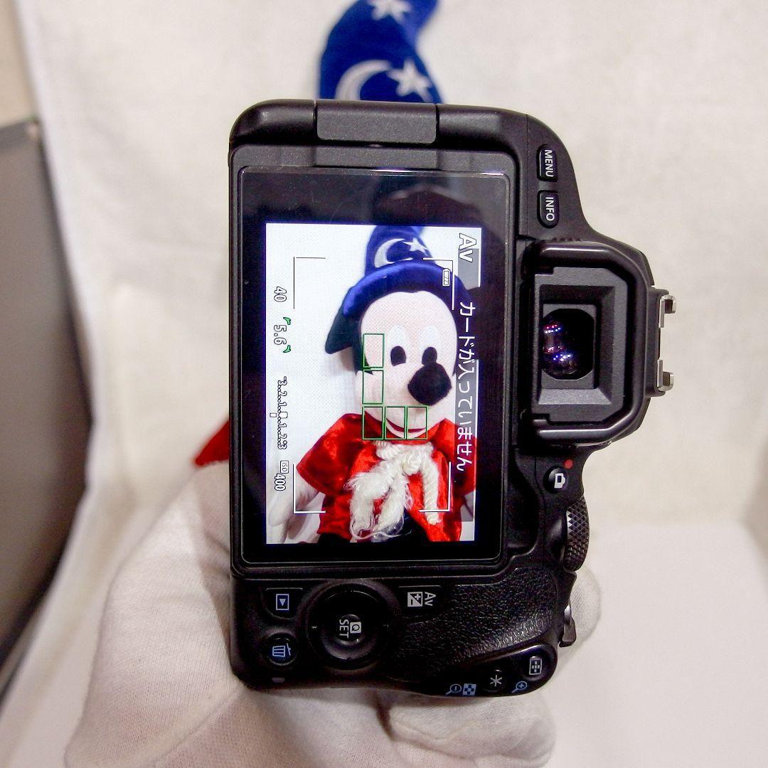 完動良品 Canon EOS Kiss X9 本体 純正ストラップ 説明書