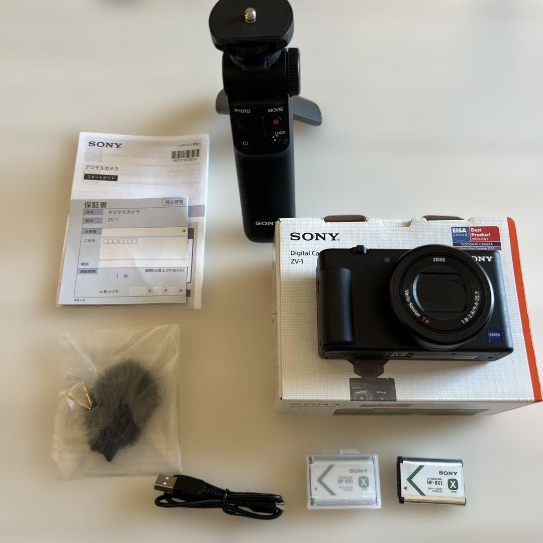 SONY ZV-1G VLOGCAM シューティンググリップキット