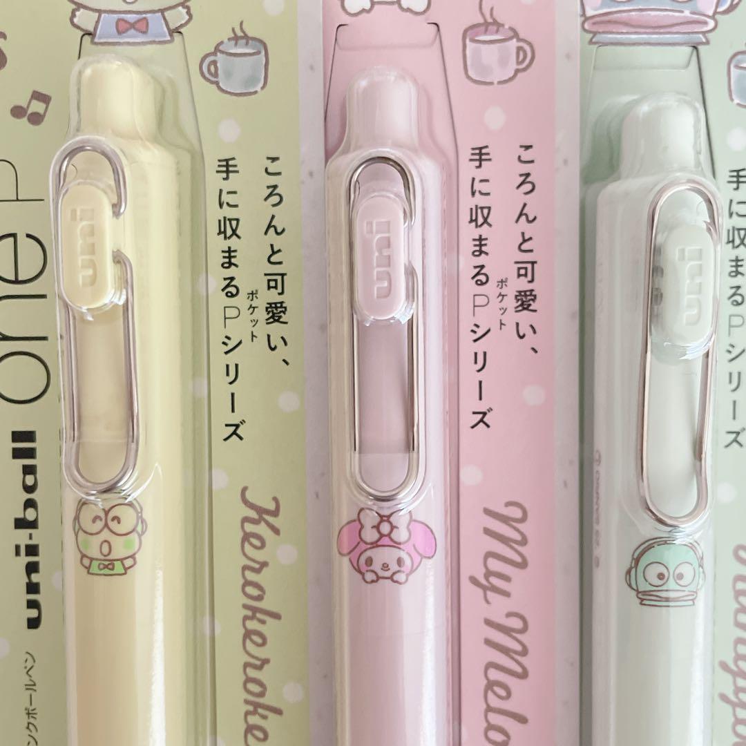 ユニボールワンP サンリオ　コラボ　ボールペン　6種類セット