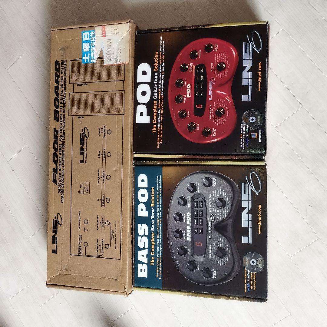 LINE6 フットスイッチ　ベースエフェクター