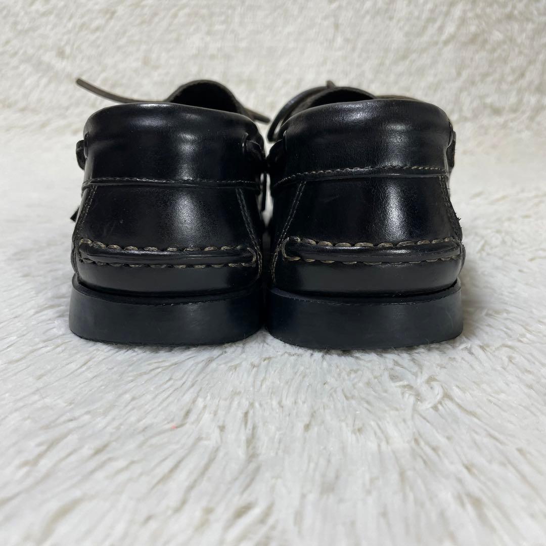 人気モデル✨パラブーツ　BARTH バース　デッキシューズ　黒　27.5cm