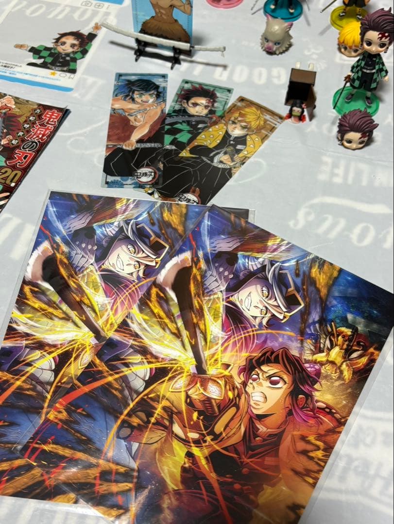 鬼滅の刃 全巻セット＋グッズ 美品 おまけ付き