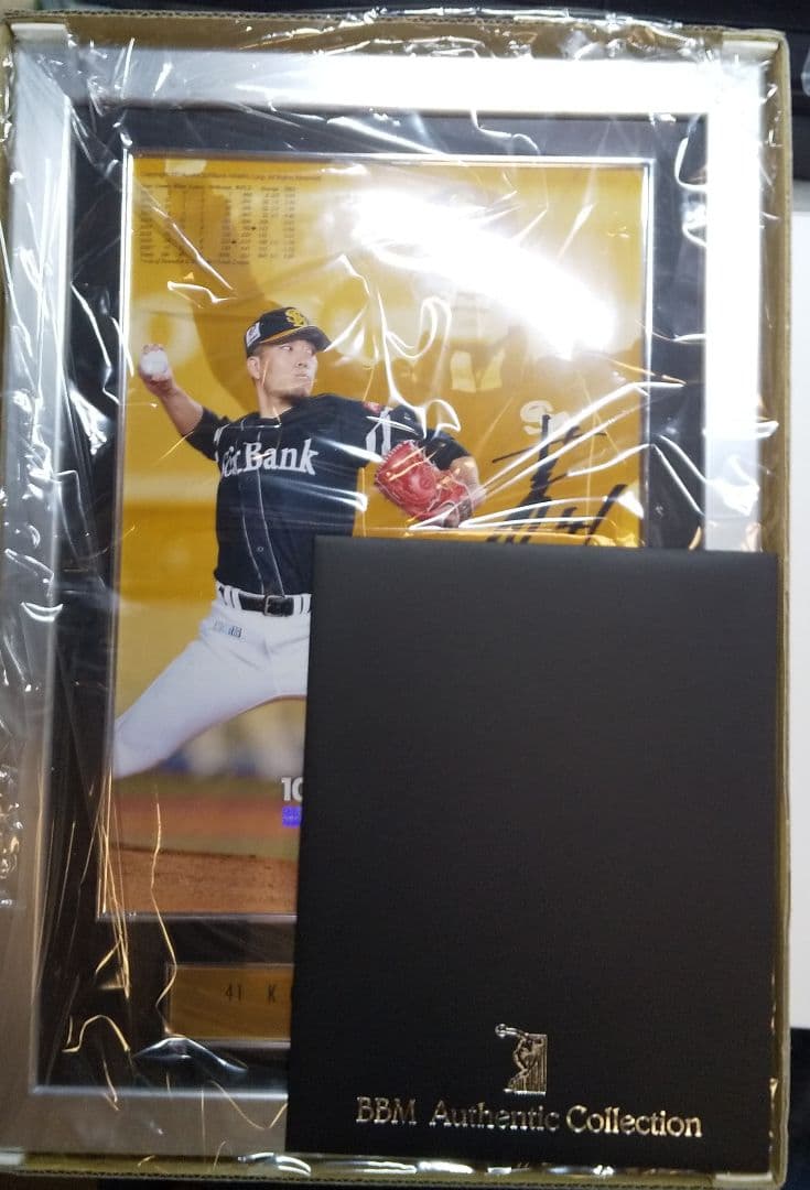 千賀滉大 選手 サインフォトパネル