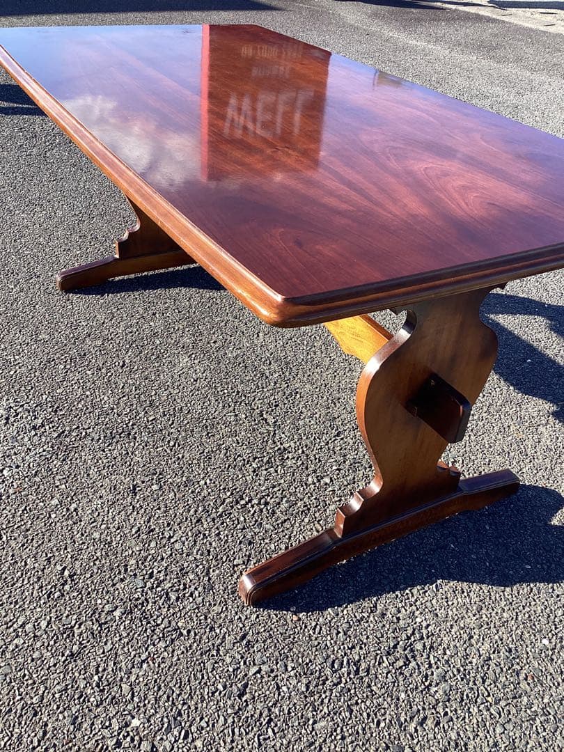 千葉県鴨川発　オールドカリモク　Karimoku　ダイニングテーブル 　4人掛け