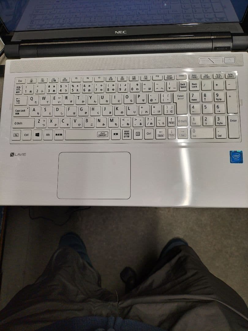 NEC LaVie celeron SSD128 8GB 美品